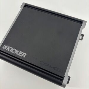 Kicker CXA400.1 Mono Amplifier Car Audio Black 400W 46CXA4001T Works Perfect